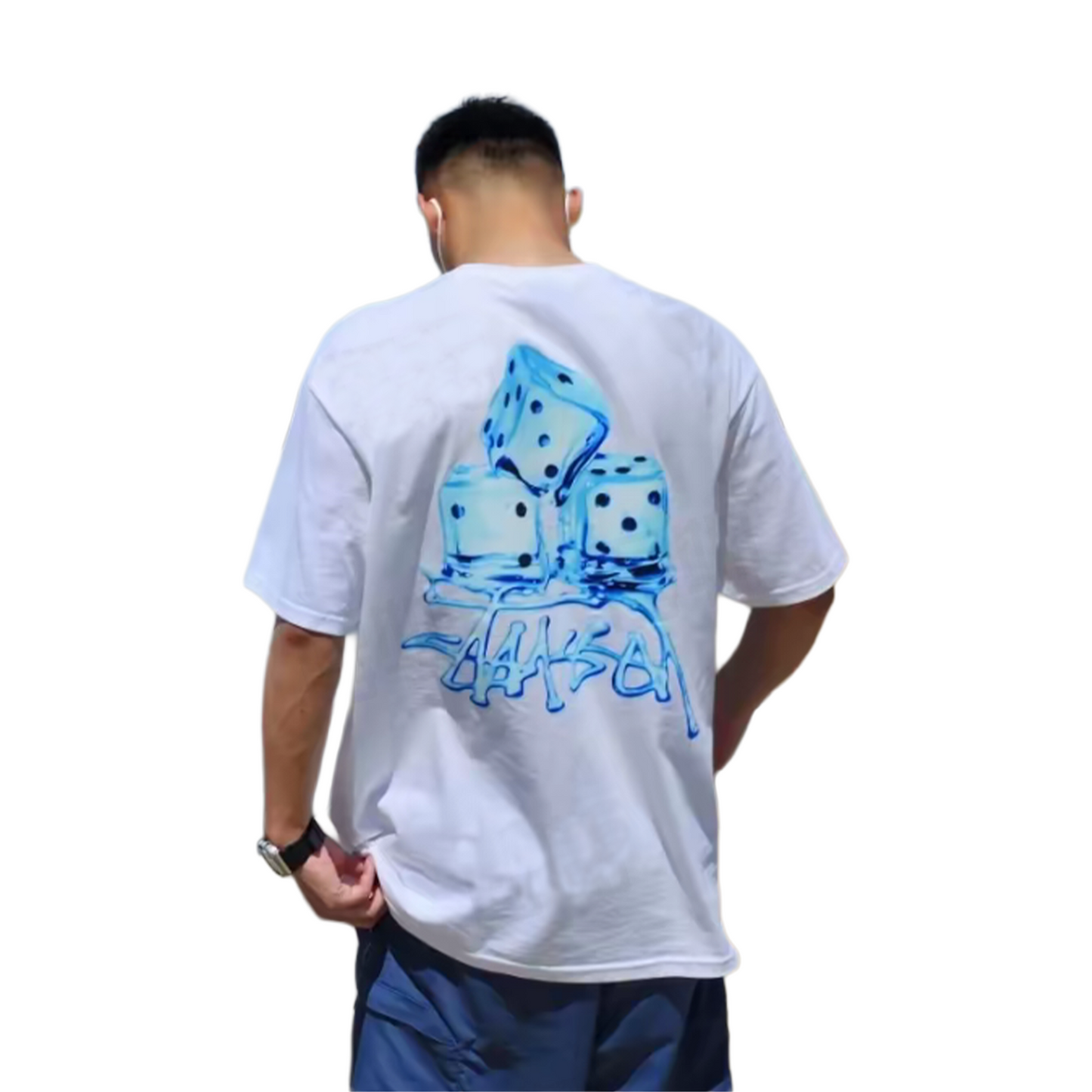 Stüssy Melted Tee White (SS23)