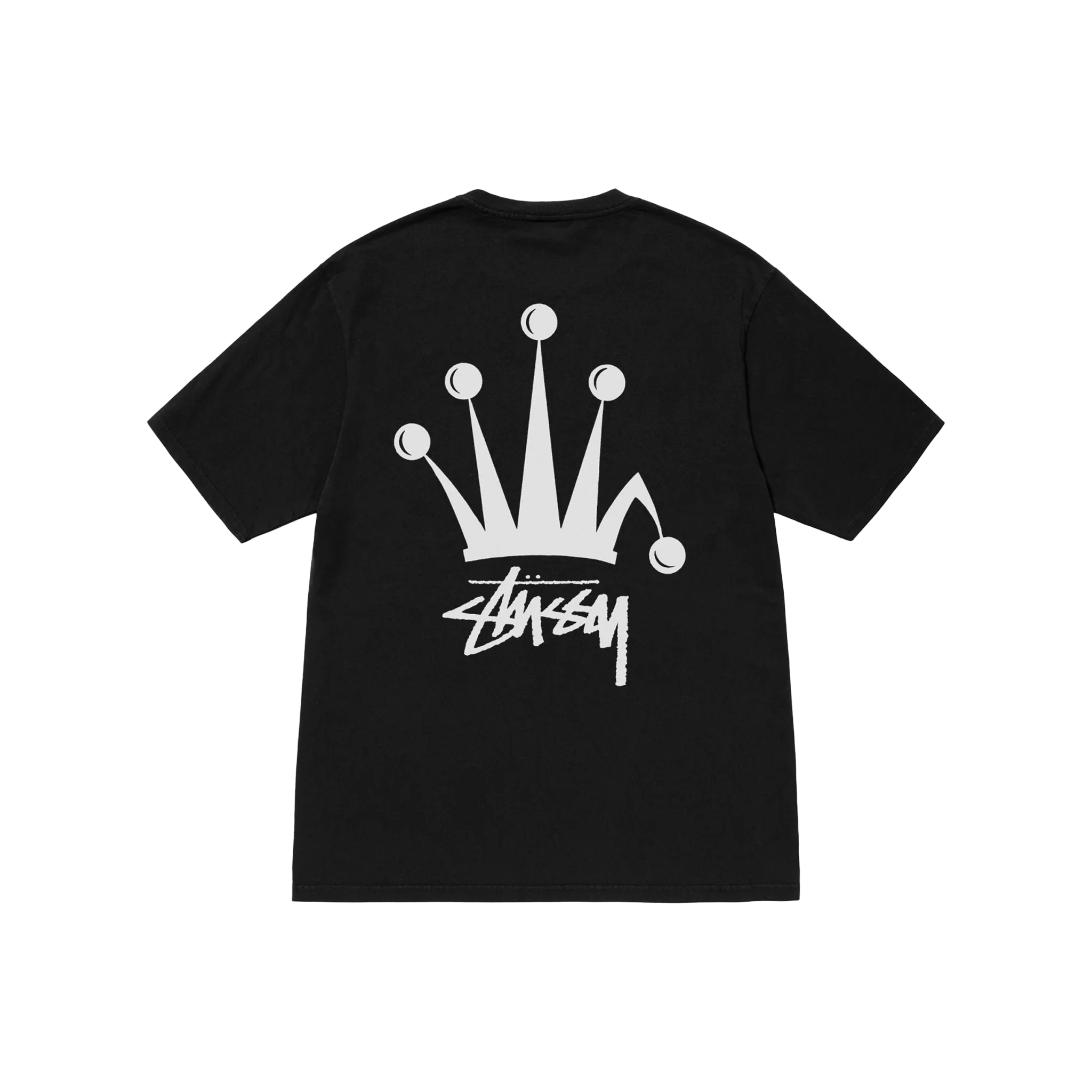 Stussy Regal Crown Tee Pigment Dyed Black – STEALPLUG KL