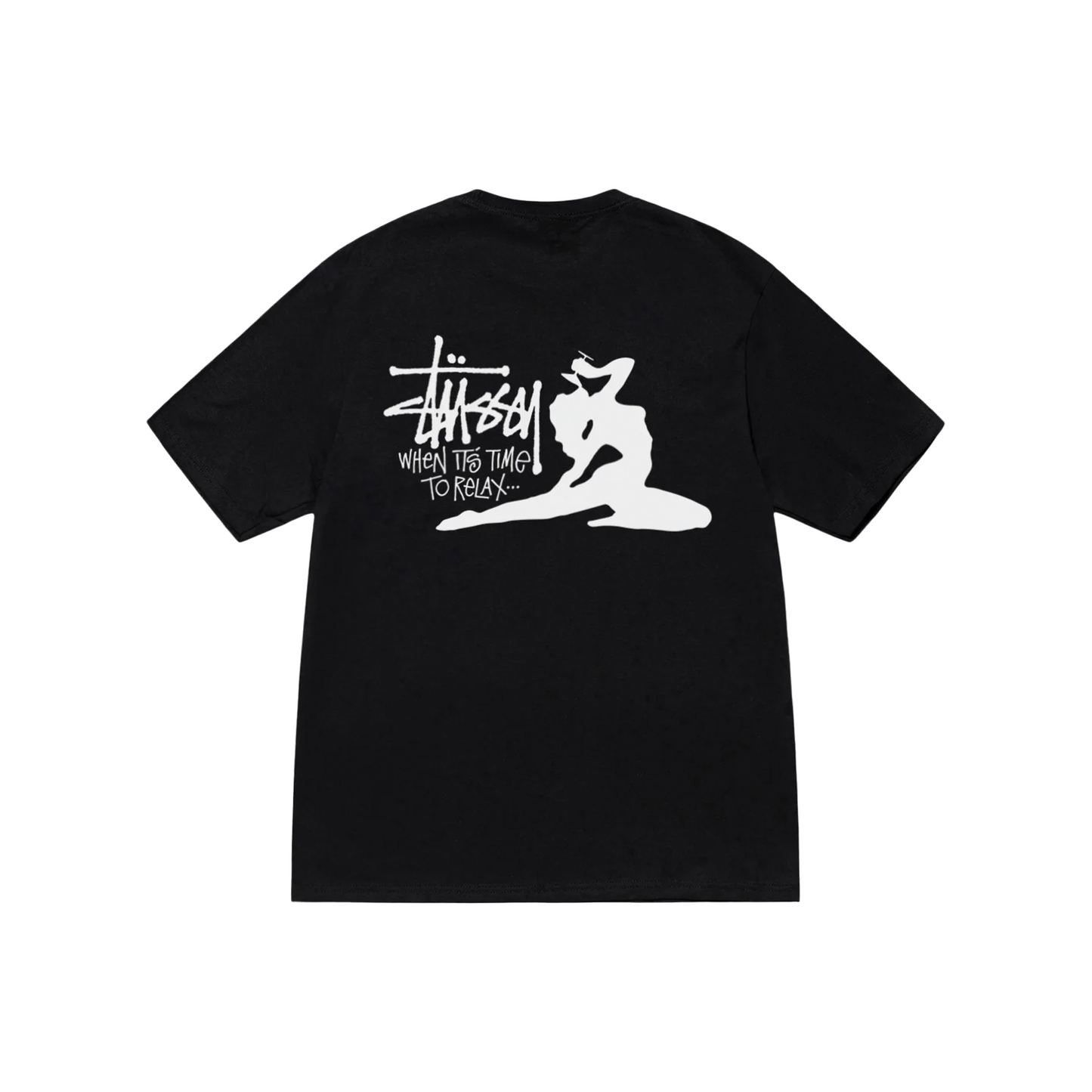 Stussy Relax Tee Black (FW24)