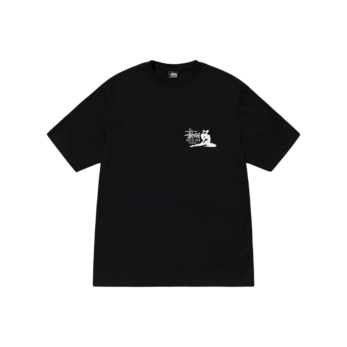 Stussy Relax Tee Black (FW24)