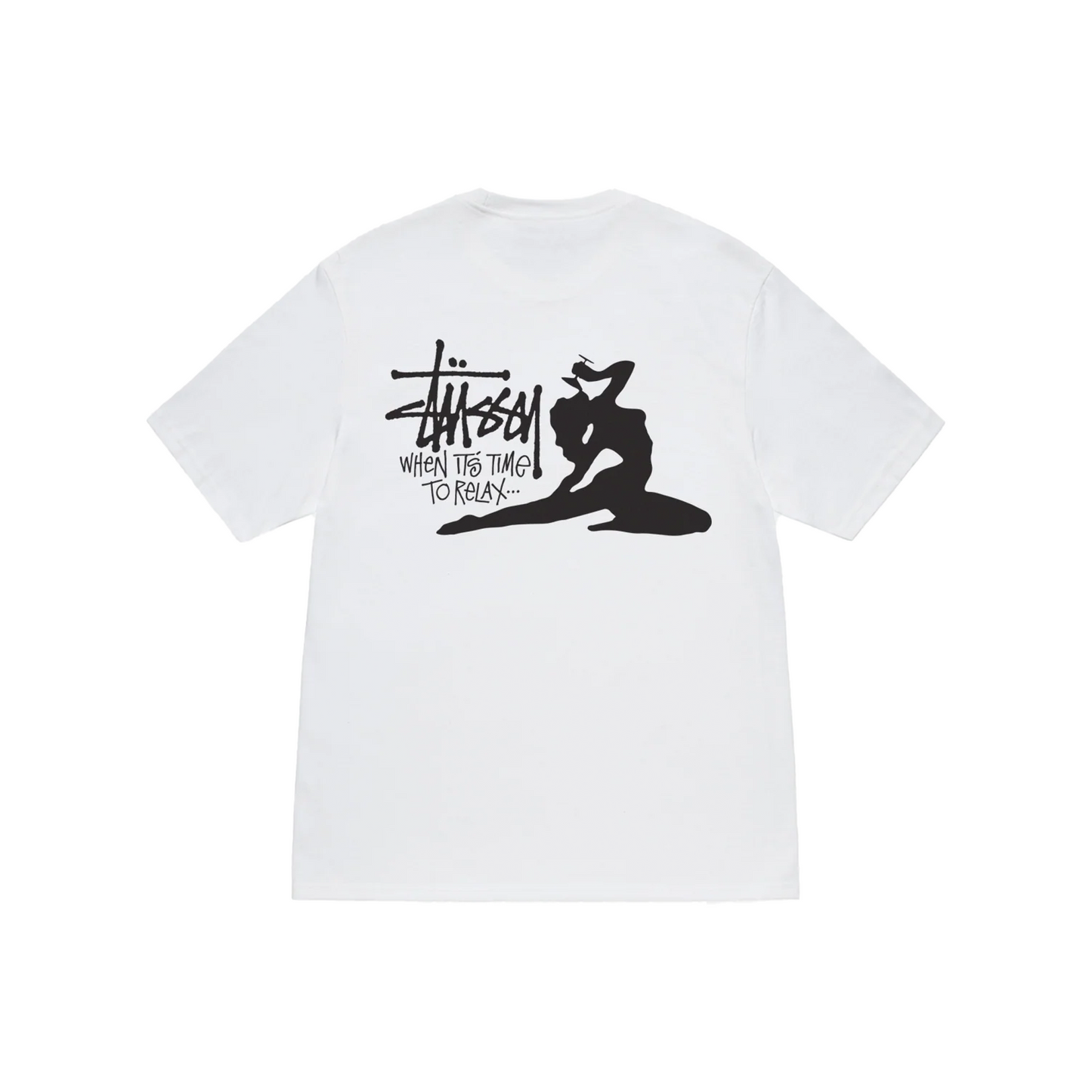 Stussy Relax Tee White (FW24)