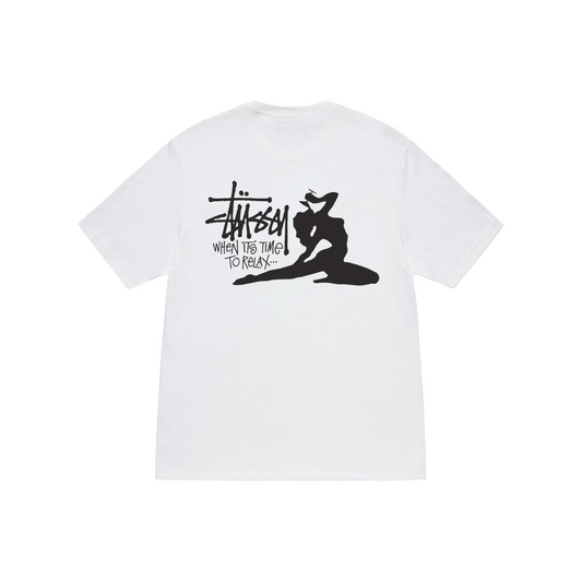 Stussy Relax Tee White (FW24)