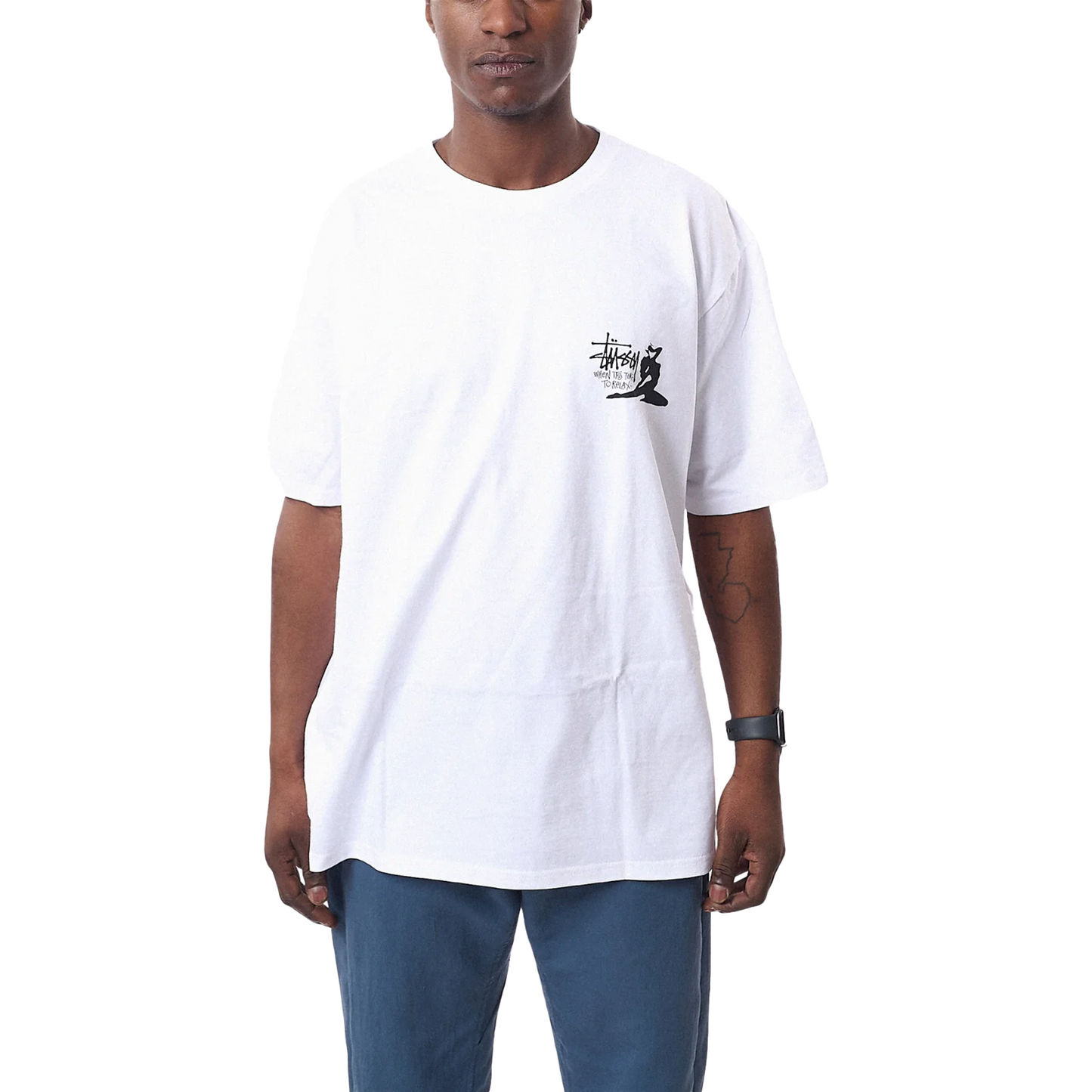 Stussy Relax Tee White (FW24)