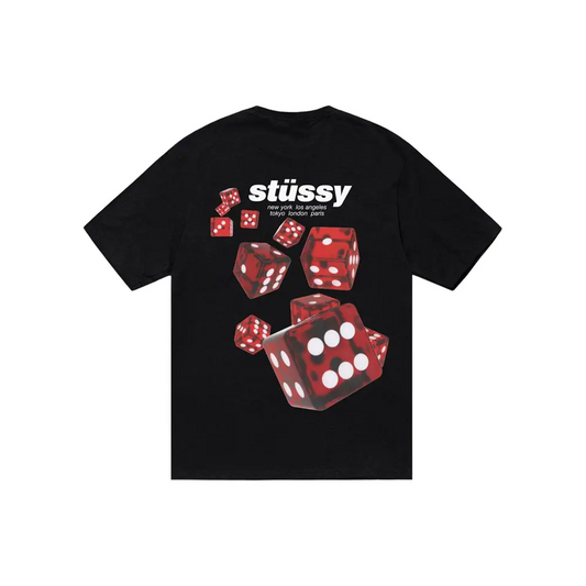 Stüssy Rollers Tee Black (SS25)