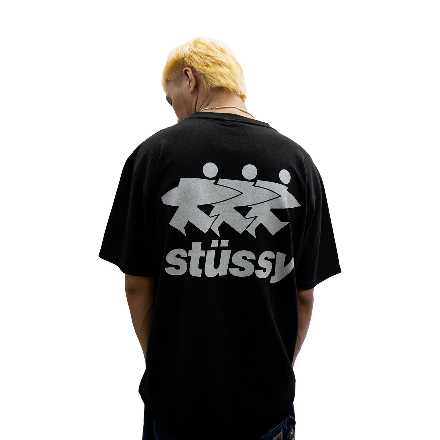 Stussy Surfwalk Tee Black (SS24)