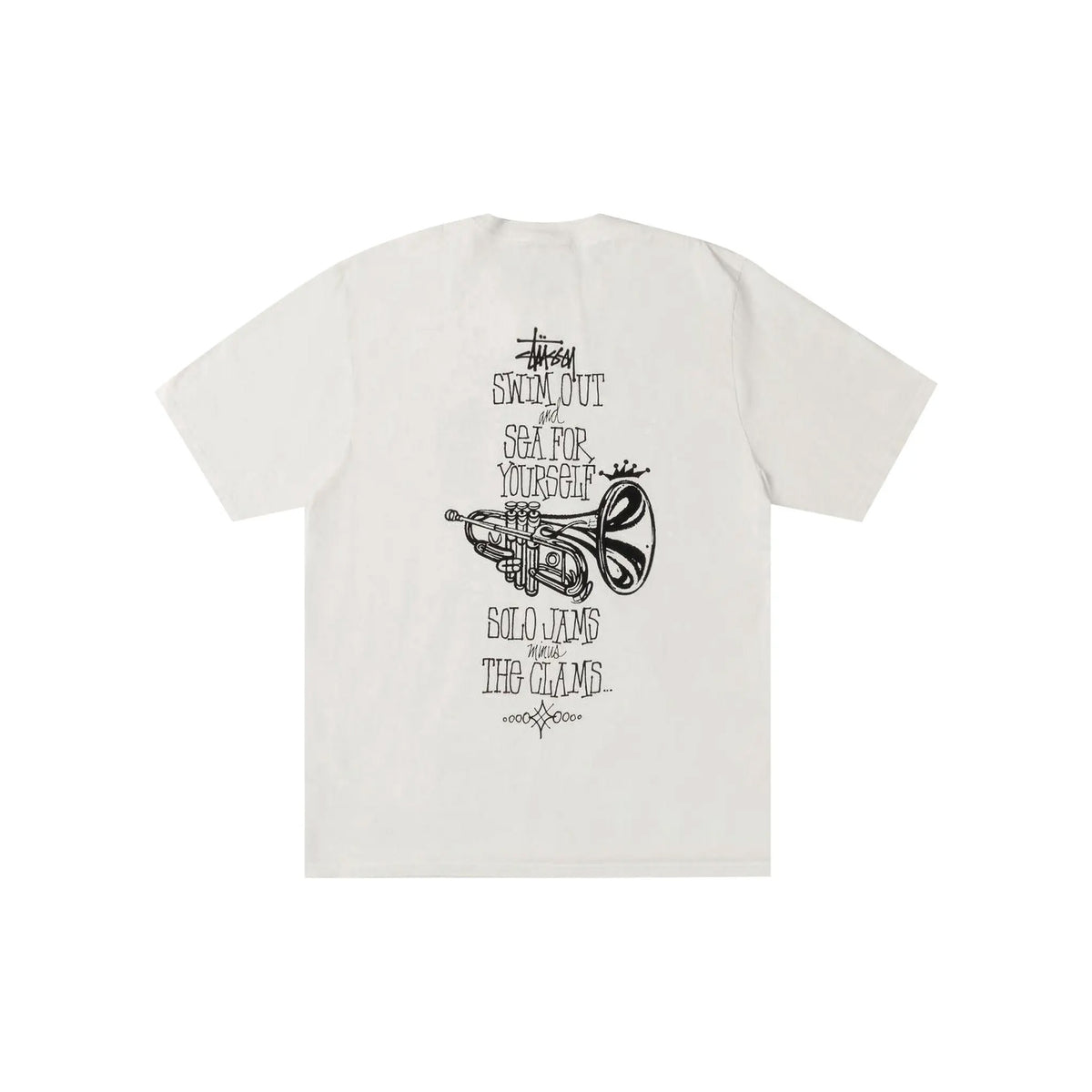 Stüssy Swim Out Tee Pigment Dyed Tee Natural (FW25)