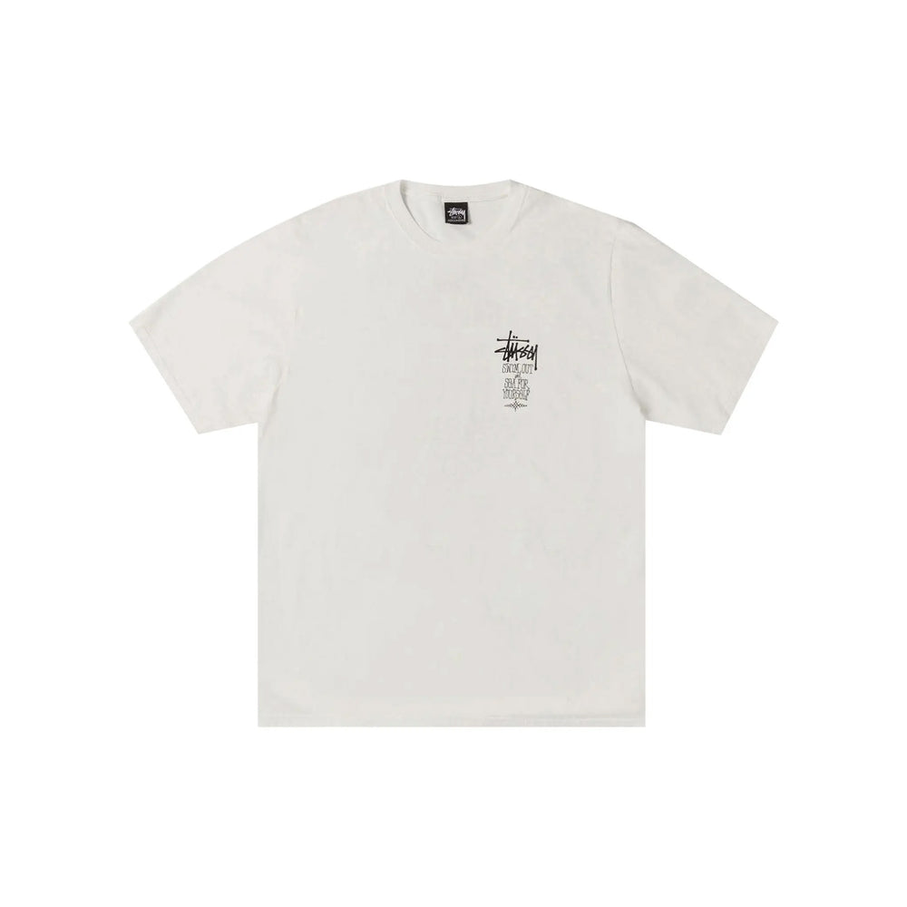 Stüssy Swim Out Tee Pigment Dyed Tee Natural (FW25)