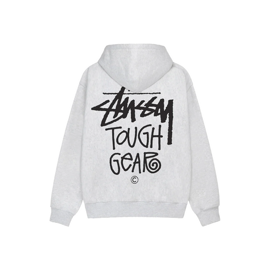 Stussy Tough Gear Hoodie Ash Heather (SS24)