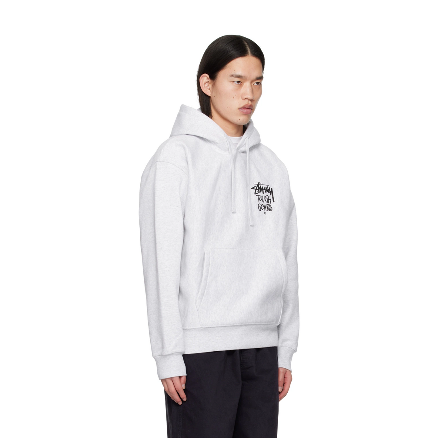 Stussy Tough Gear Hoodie Ash Heather (SS24)