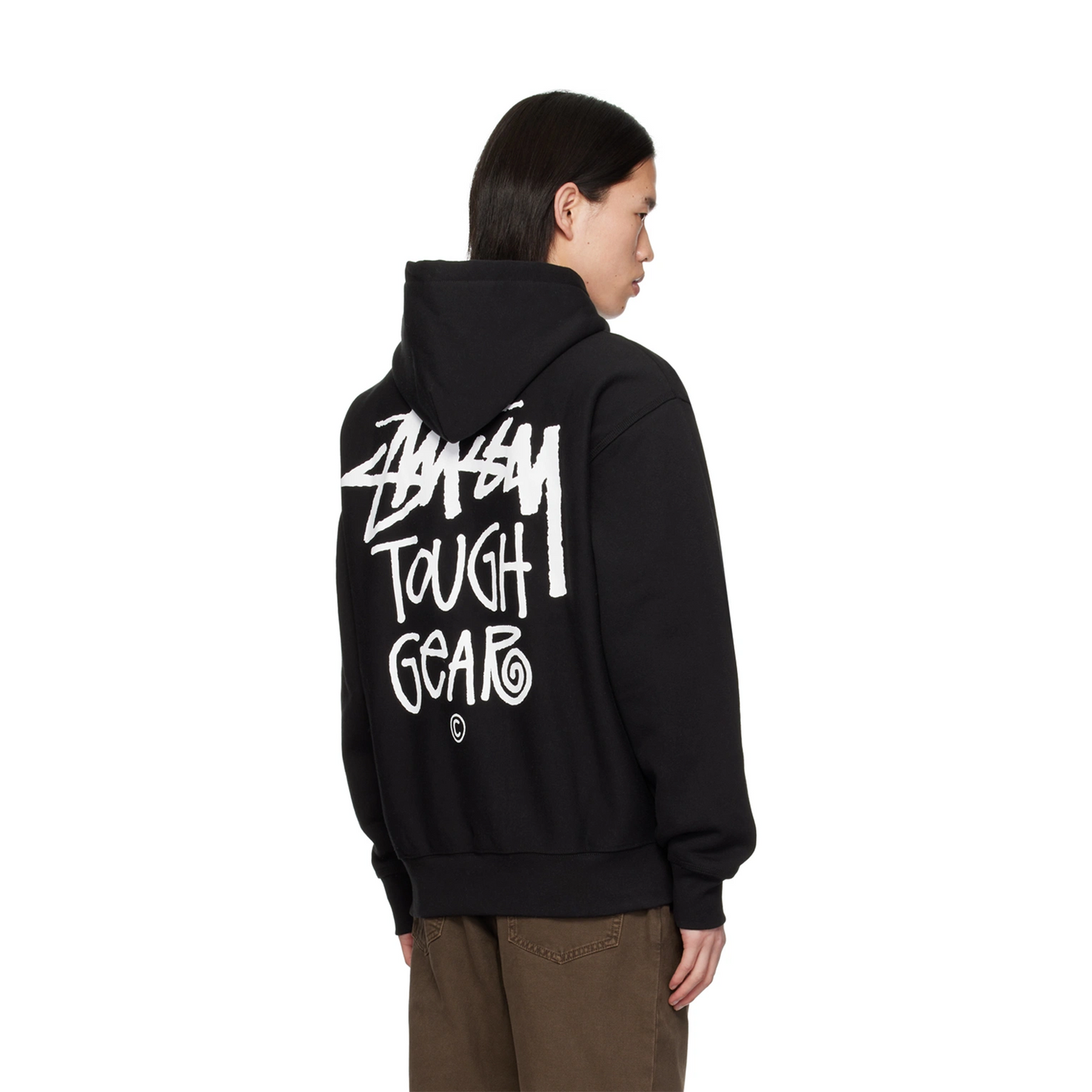 Stussy Tough Gear Hoodie Black (SS24)