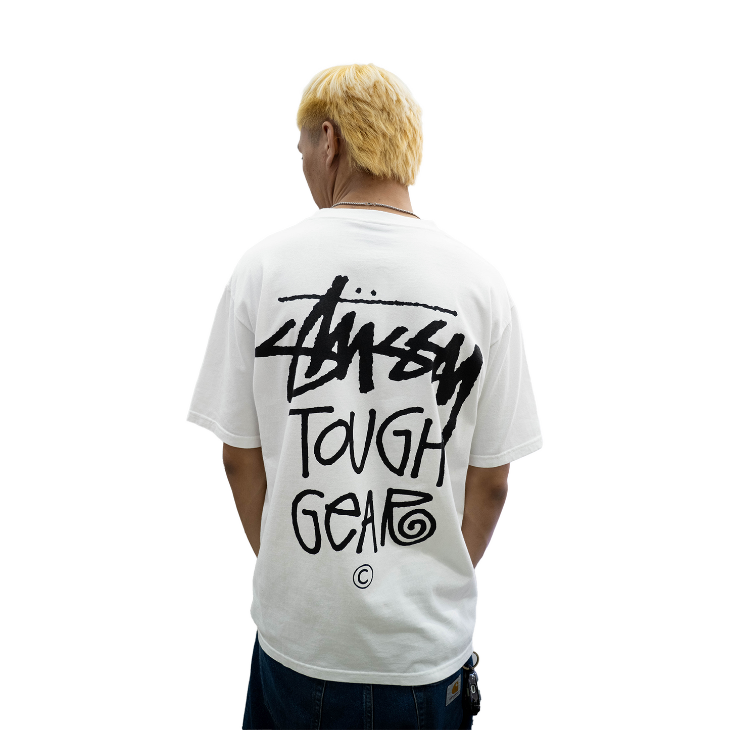 Stussy Tough Gear Tee White (SS24)