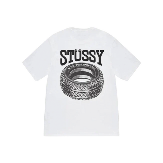 Stüssy Tough Tread Tee White (SS25)