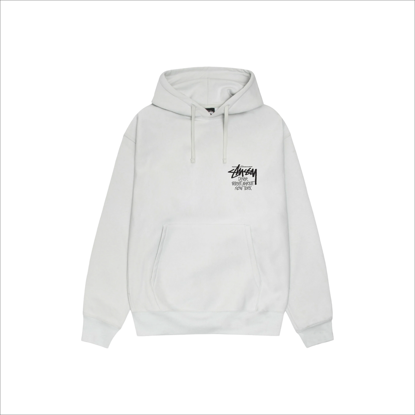 Stüssy x Dover Street Market New York Hoodie Ash Heather (SS21)