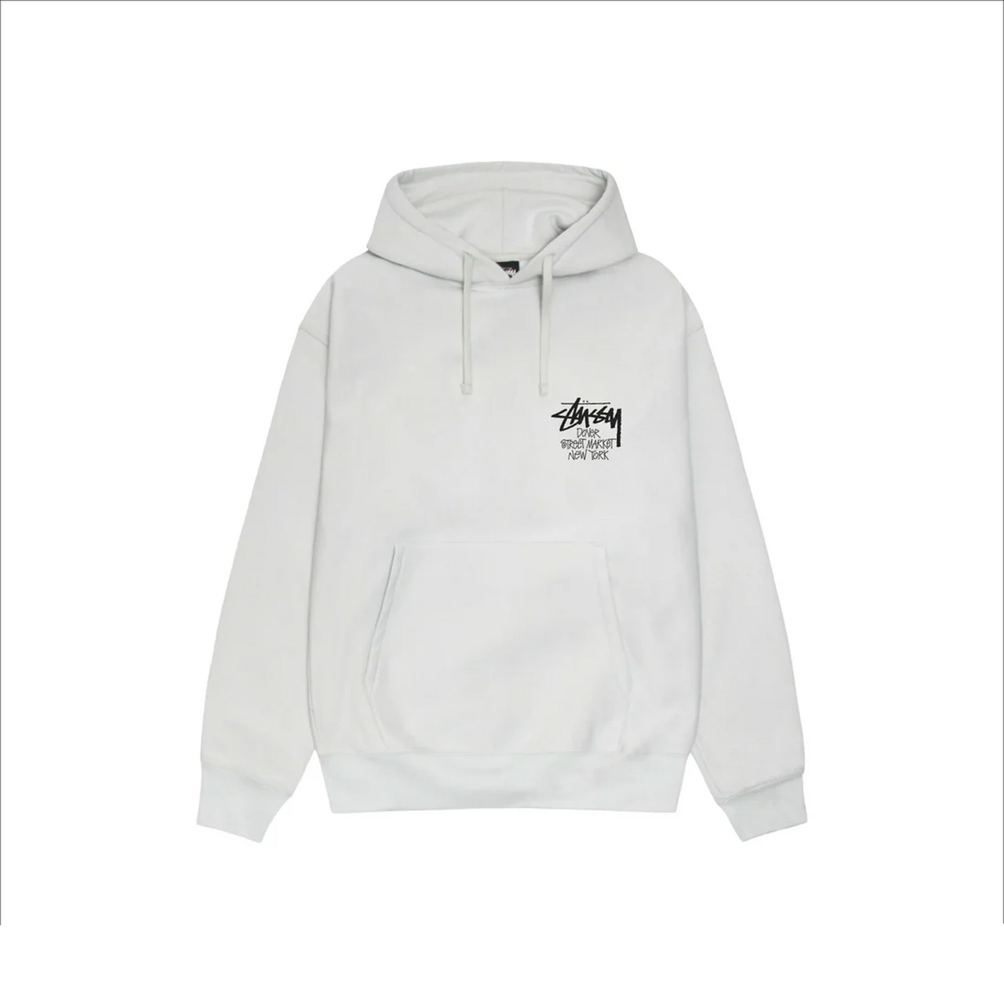 Stüssy x Dover Street Market New York Hoodie Ash Heather (SS21)