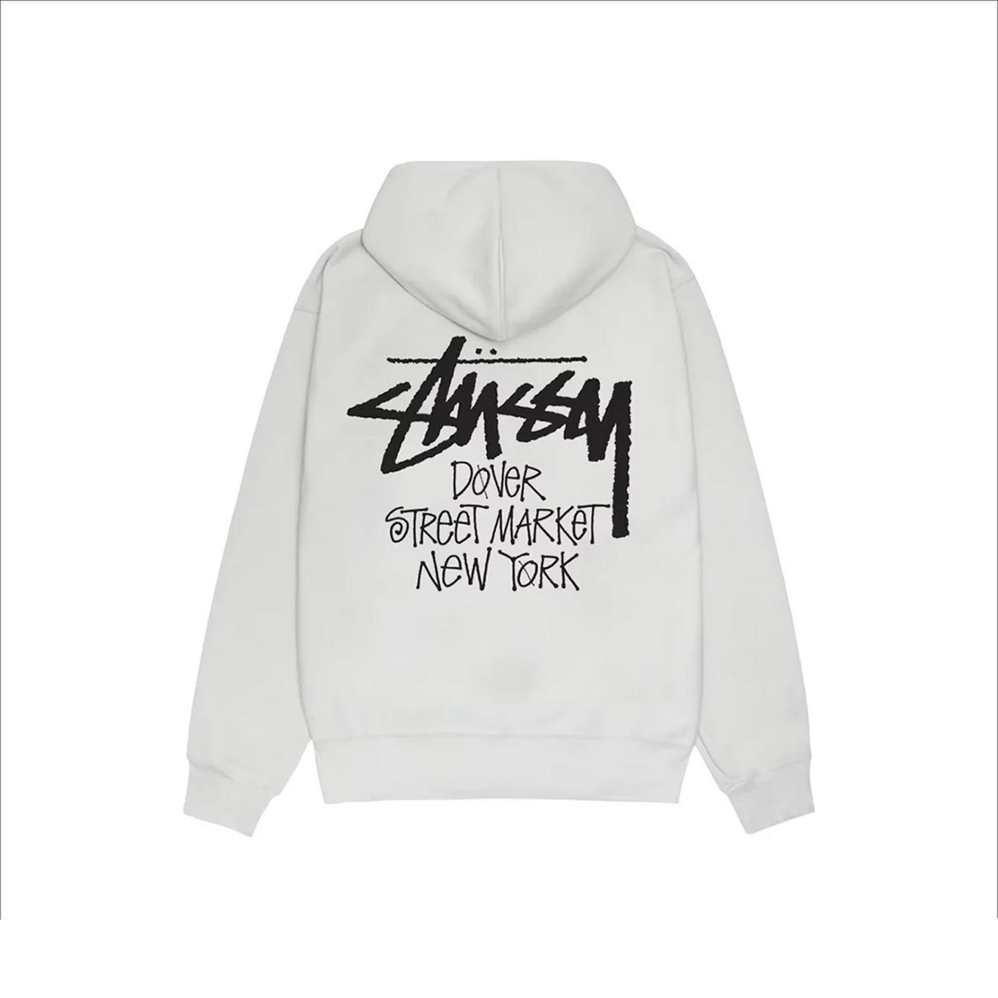 Stüssy x Dover Street Market New York Hoodie Ash Heather (SS21)