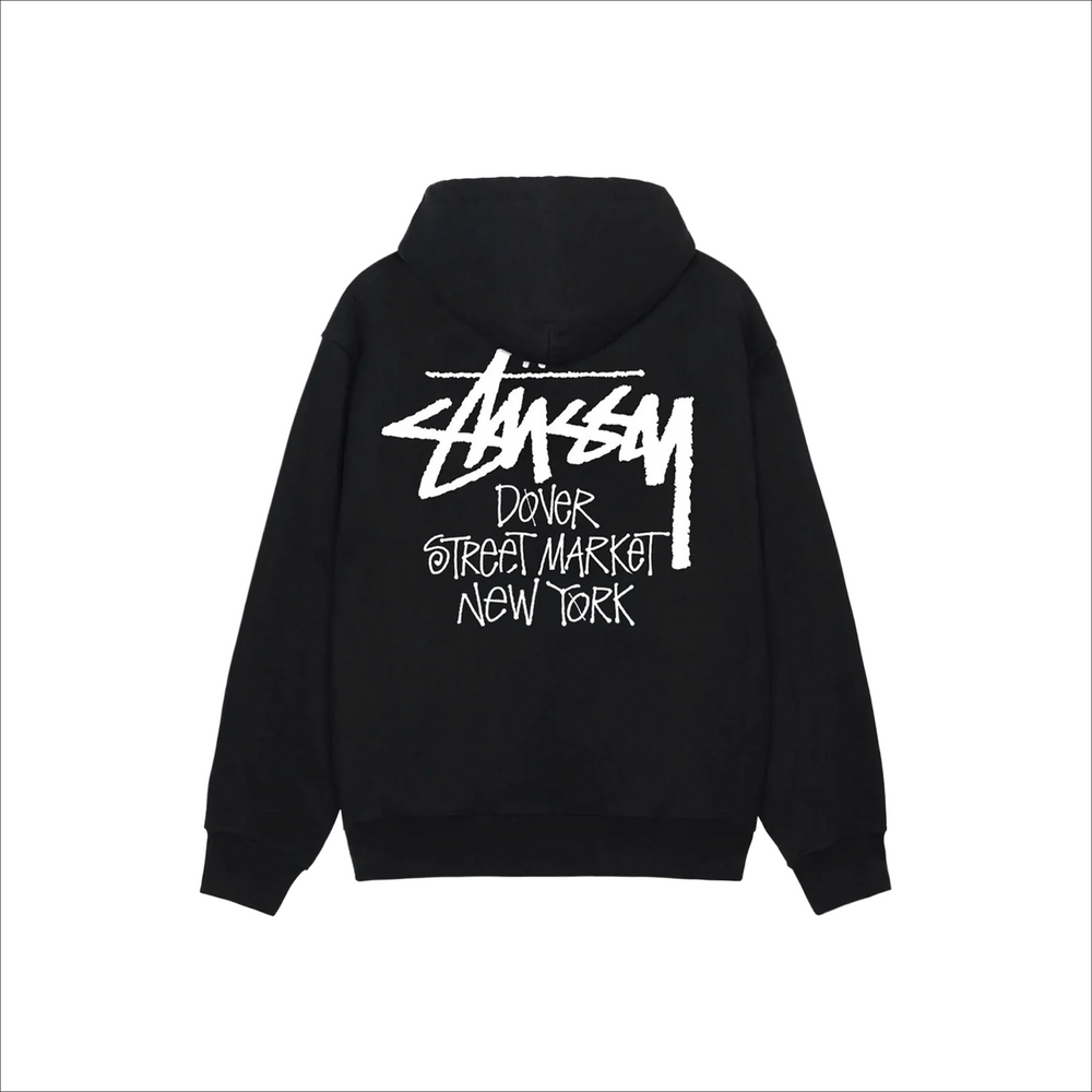 Stüssy x Dover Street Market New York Hoodie Black (SS21)