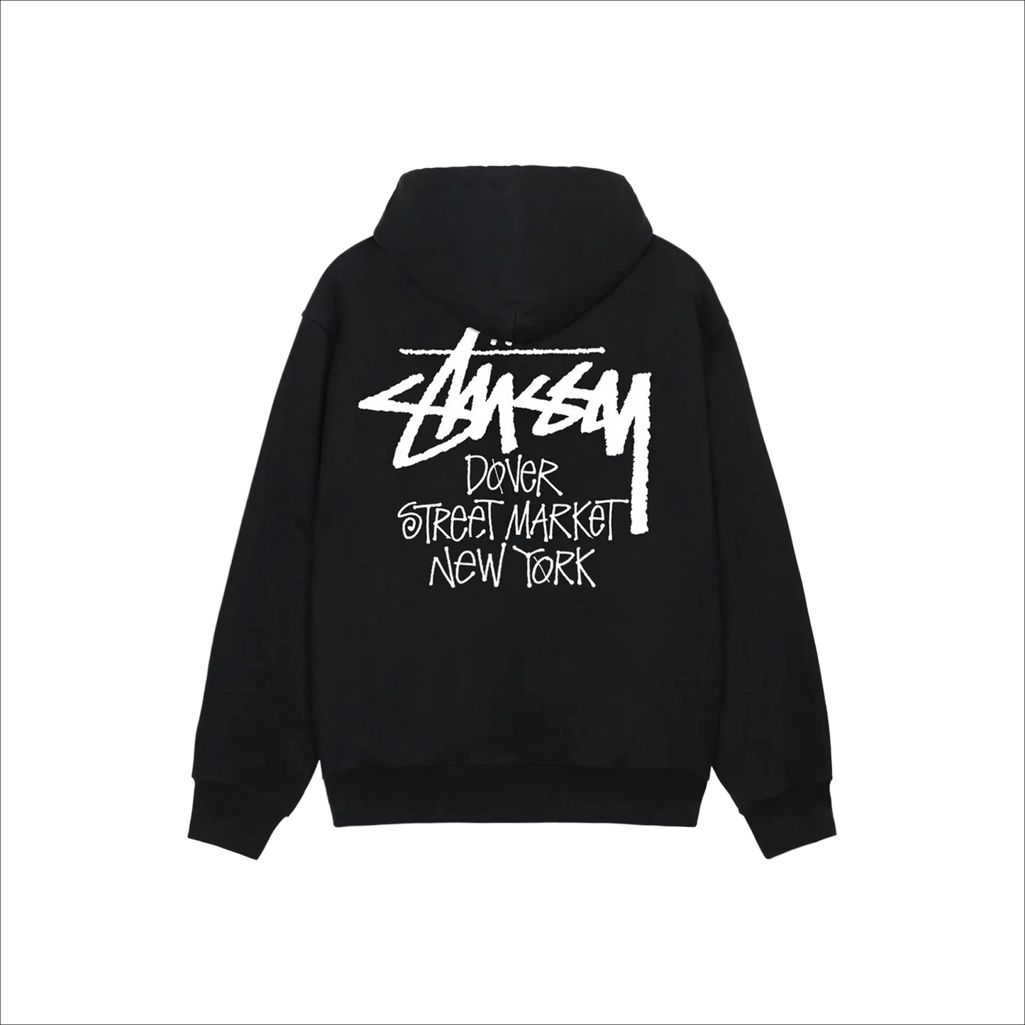 Stüssy x Dover Street Market New York Hoodie Black (SS21)