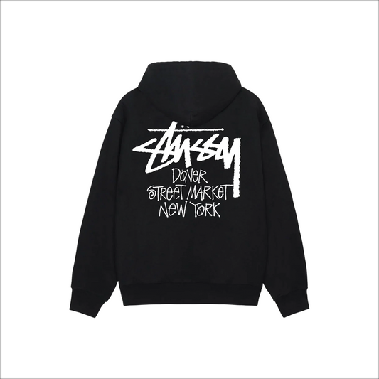 Stüssy x Dover Street Market New York Hoodie Black (SS21)