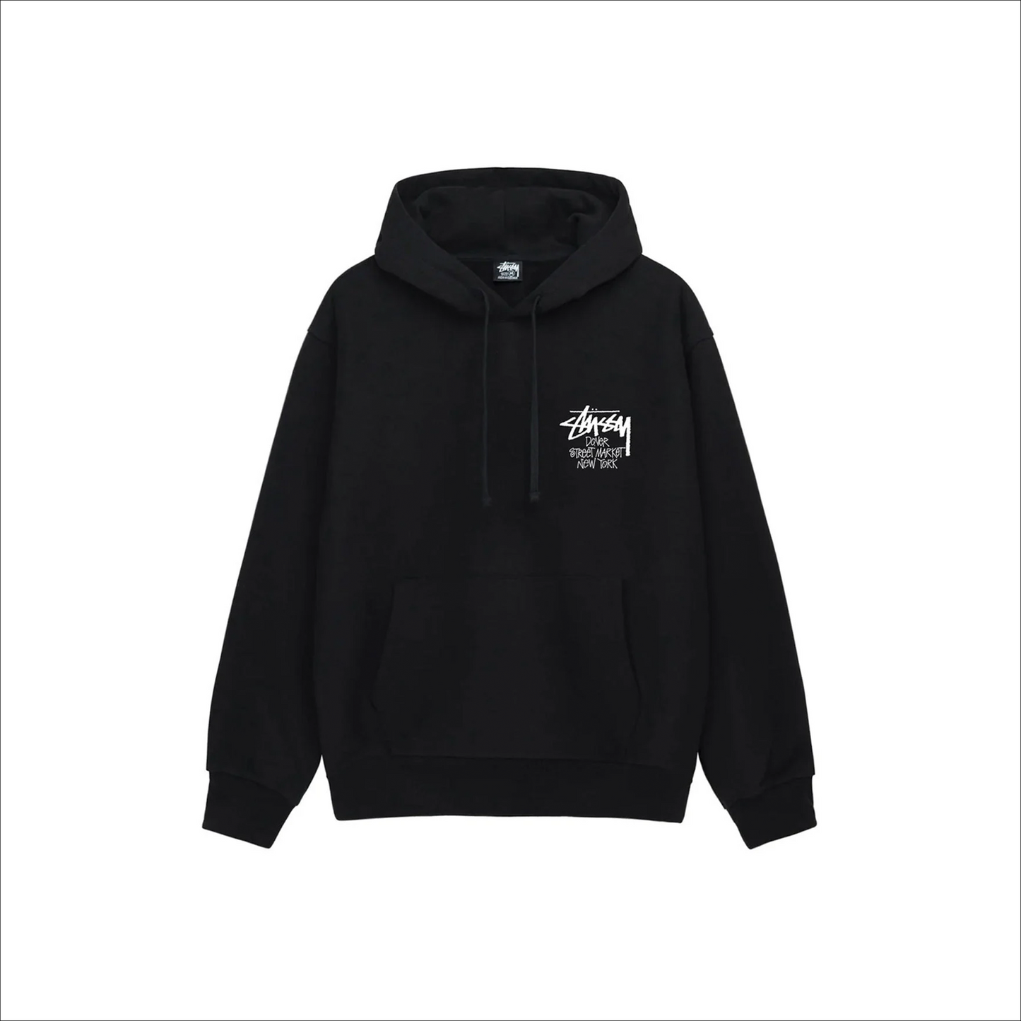 Stüssy x Dover Street Market New York Hoodie Black (SS21)