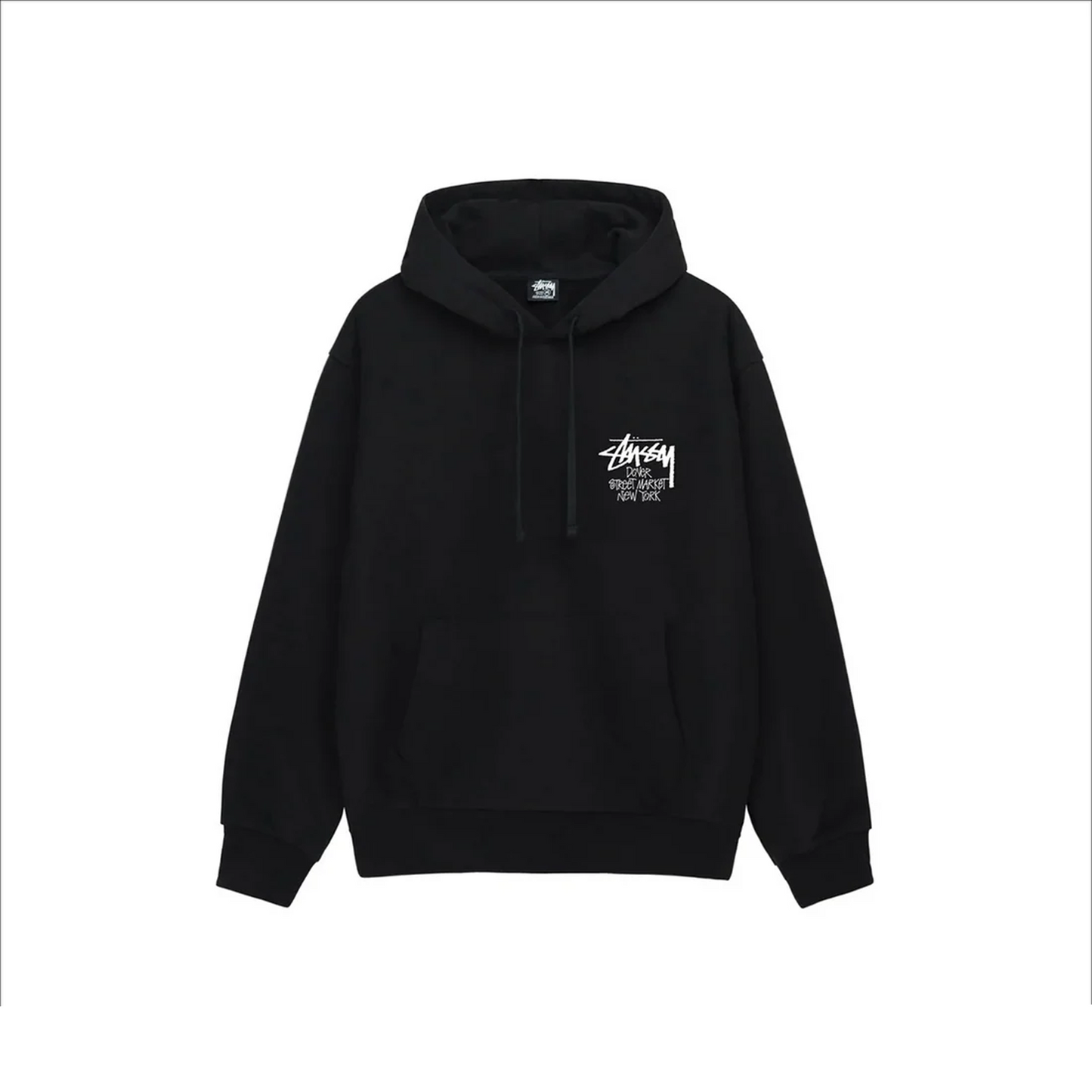 Stüssy x Dover Street Market New York Hoodie Black (SS21)