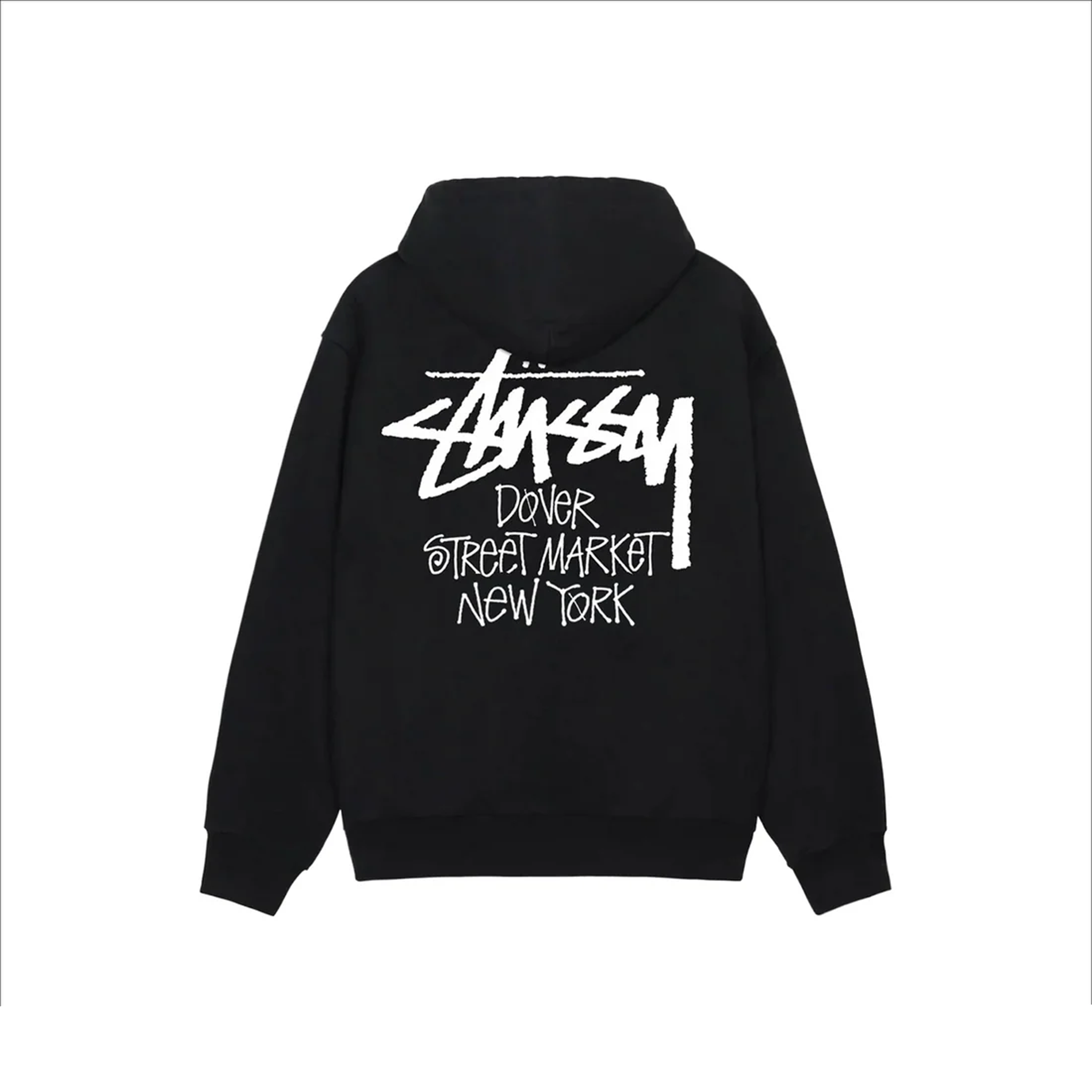 Stüssy x Dover Street Market New York Hoodie Black (SS21)