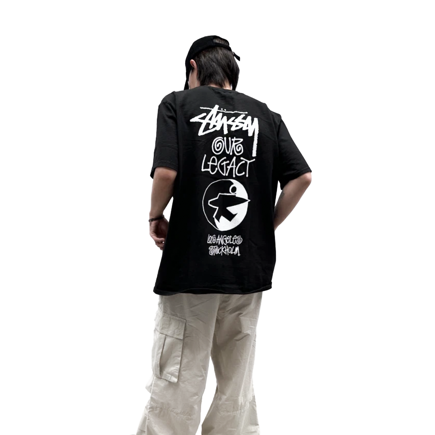 Stussy x Our Legacy Surfman Tee Black (SS21)