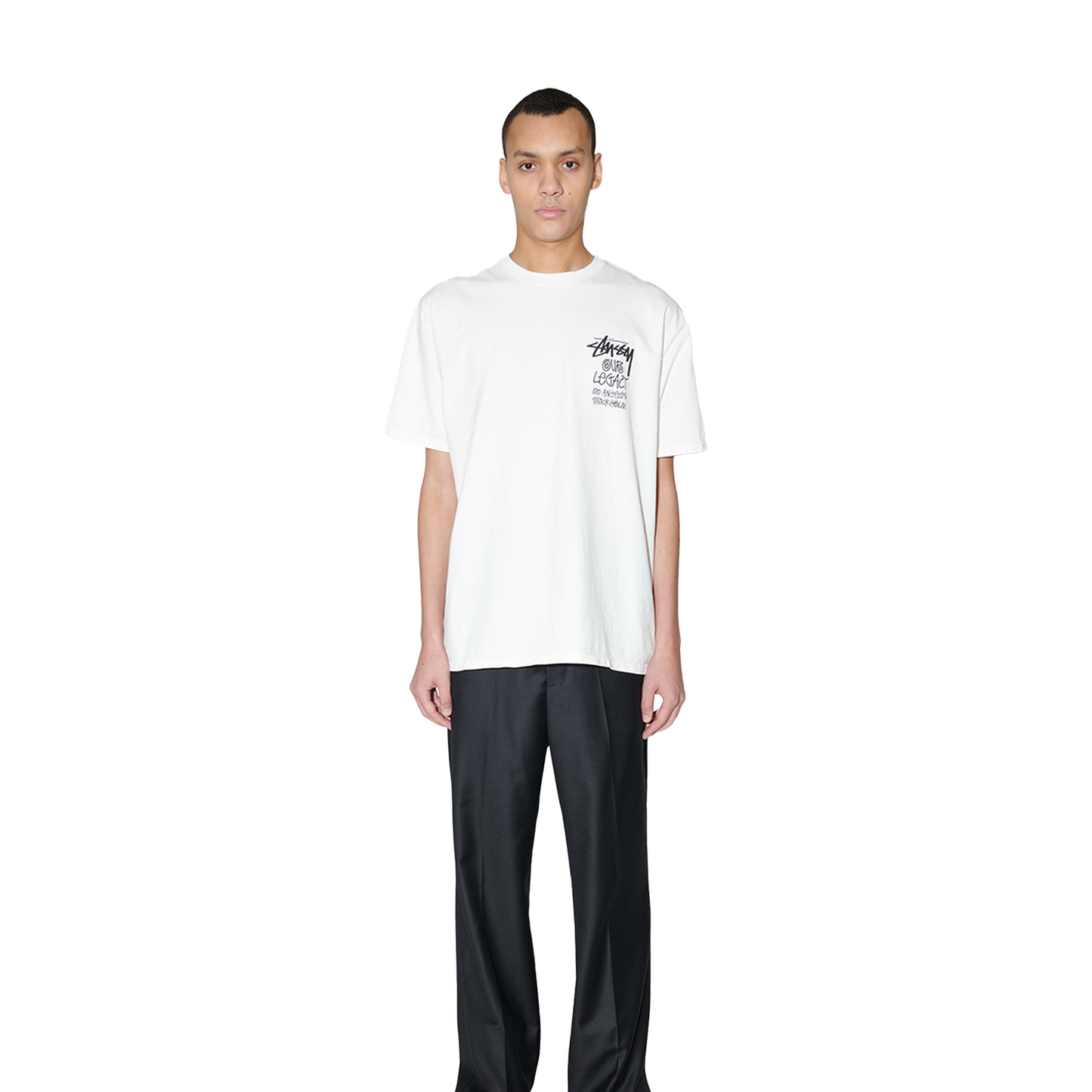 Stussy x Our Legacy Surfman Tee White (SS21)