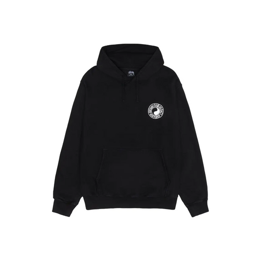 Stussy x Our Legacy Work Shop Buana Pigment Dyed Hoodie Black (FW24)