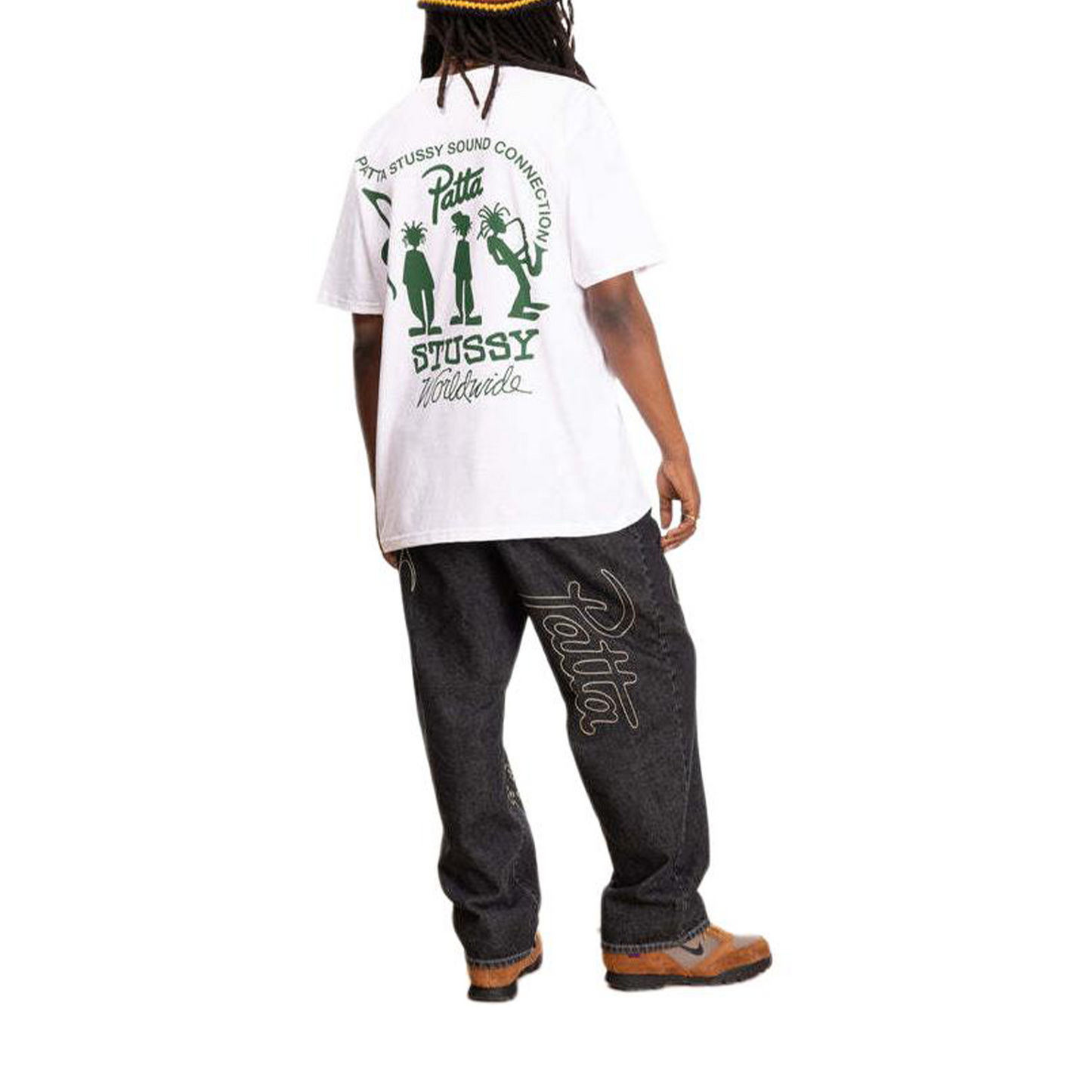 Stussy x Patta Sound Connection Tee White (SS24)
