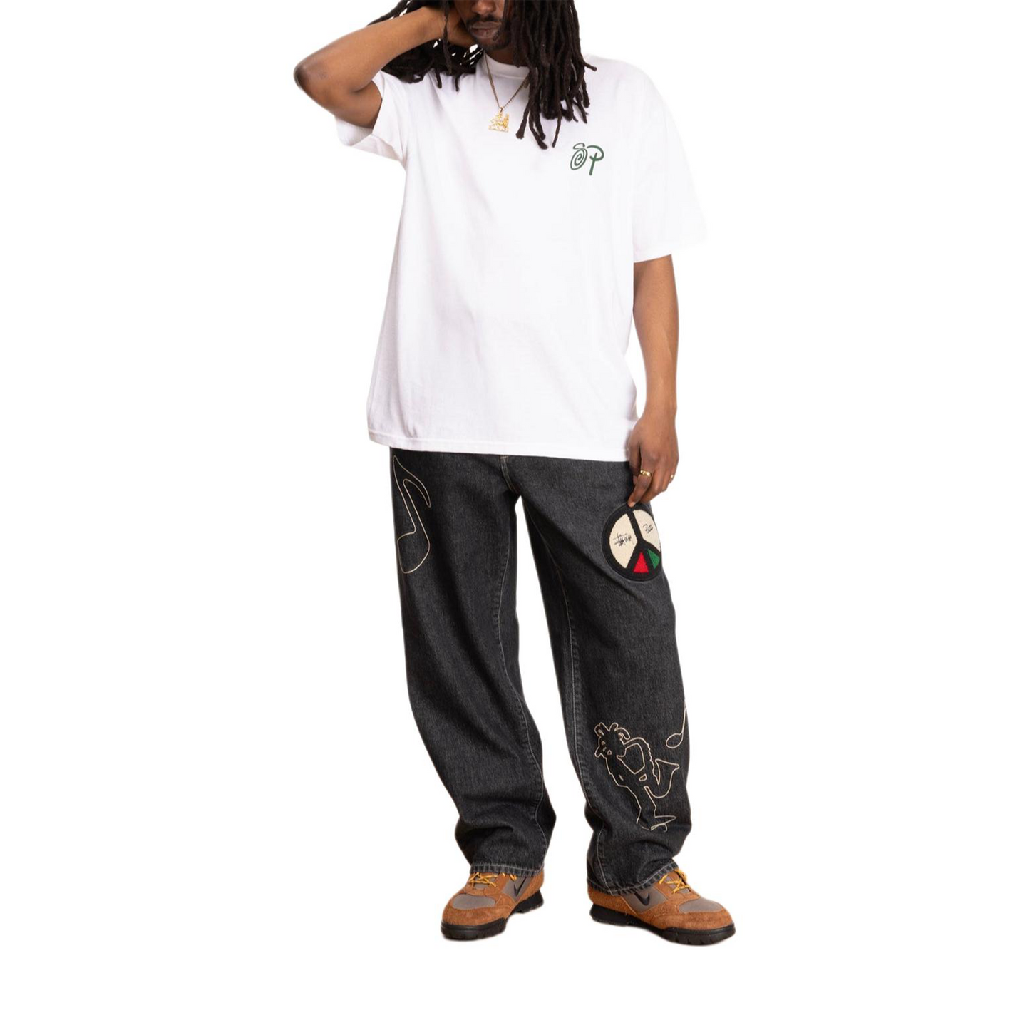 Stussy x Patta Sound Connection Tee White (SS24)