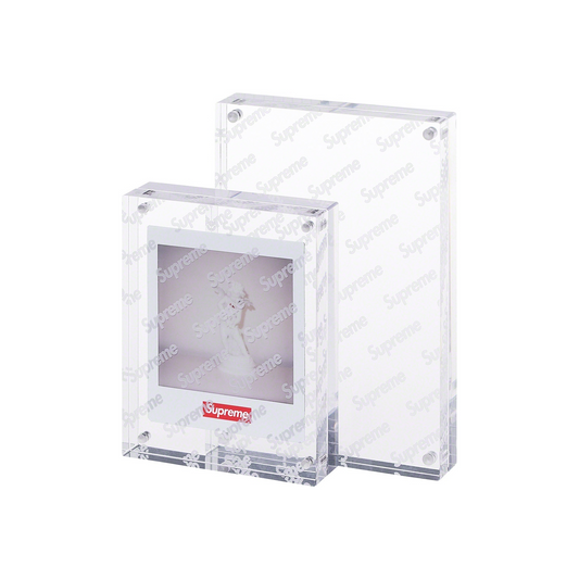 Supreme Acrylic Photo Frame Set of 2 Clear (SS19)