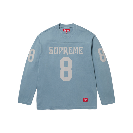 Supreme Affiliated Long Sleeved Football Tee Slate (SS25)