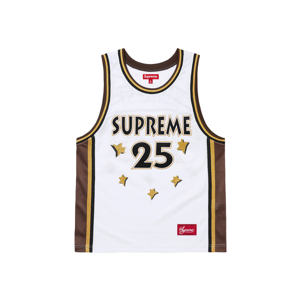 Supreme All Star Basketball Jersey White (SS25)