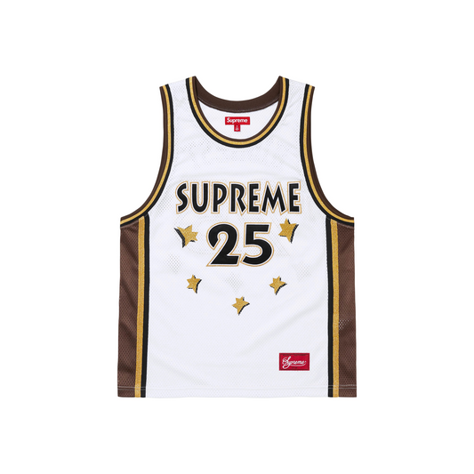 Supreme All Star Basketball Jersey White (SS25)