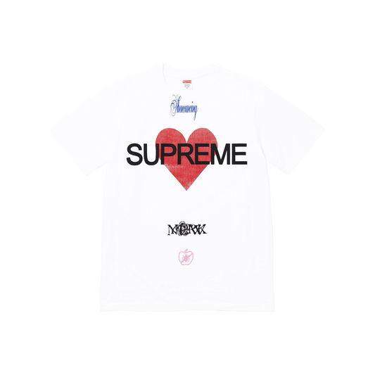 Supreme Announcing Tee White (SS25)