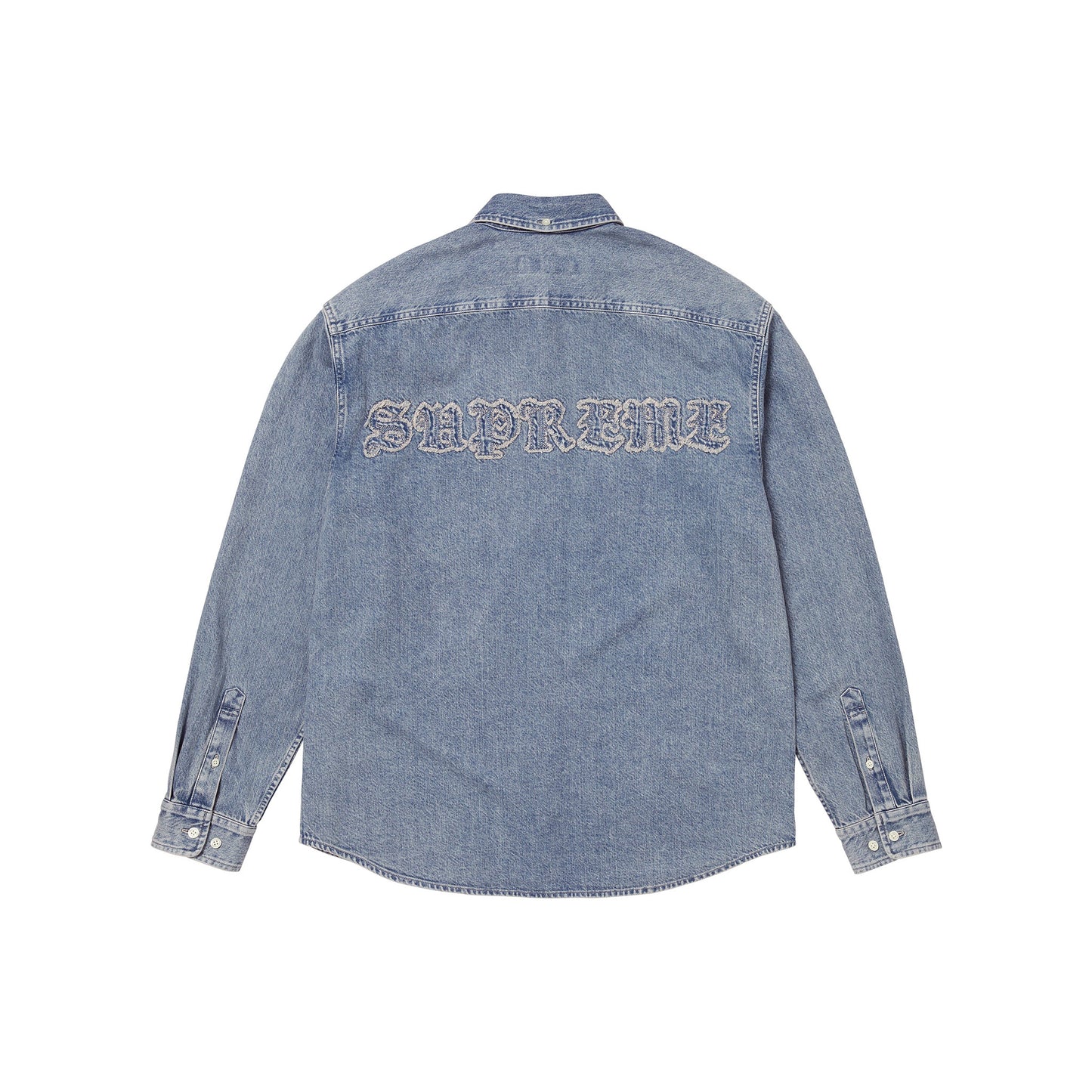 Supreme Applique Denim Shirt Indigo (FW25)