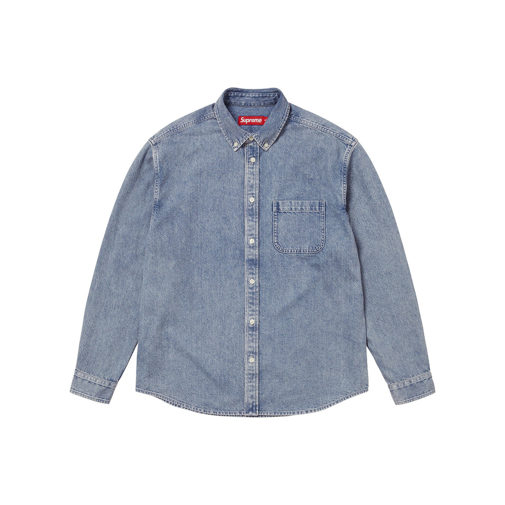 Supreme Applique Denim Shirt Indigo (FW25)