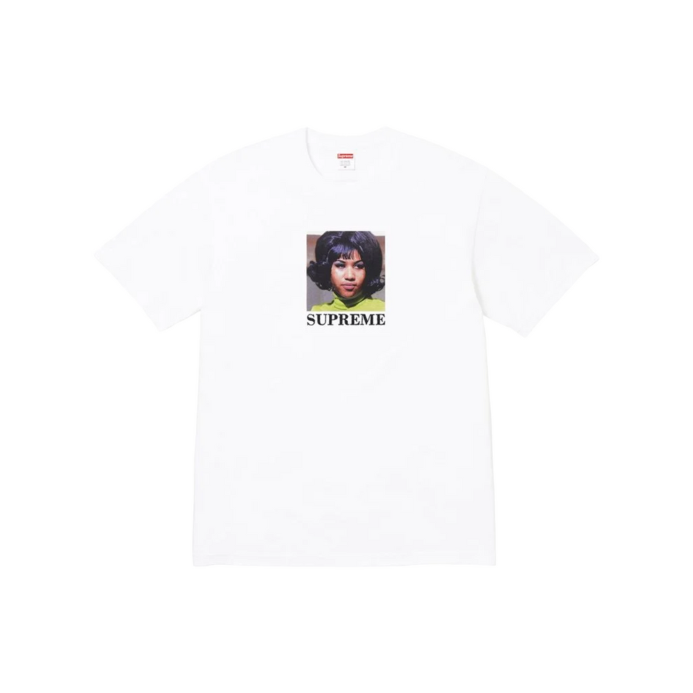 Supreme Aretha Tee White (SS26)
