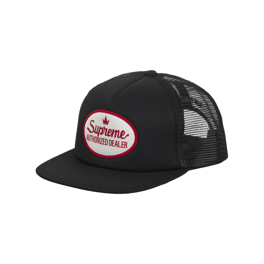 Supreme Authorized Mesh Back 5-Panel Cap Black (SS25)