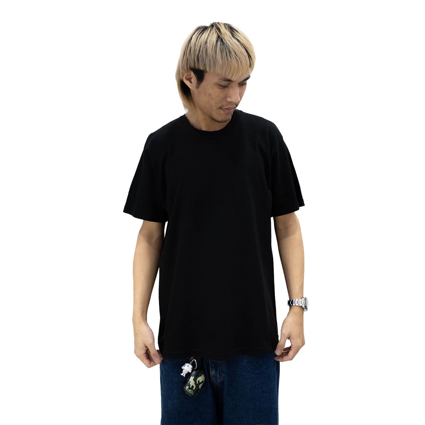 Supreme Backwards Tee Black (SS24)