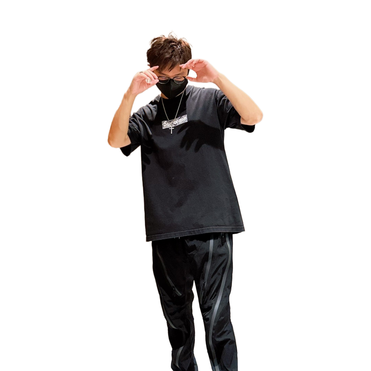 人気話題！SUPREME BANDANA BOX LOGO TEE BLACK Supreme Supreme Bandana Box Logo Tee Black Medium | Grailed