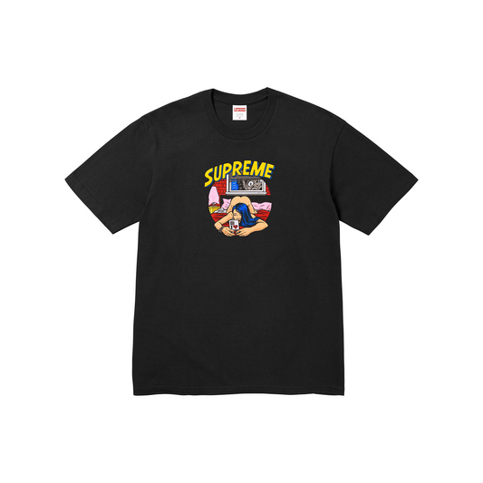 Supreme Bedroom Tee Black (SS25)