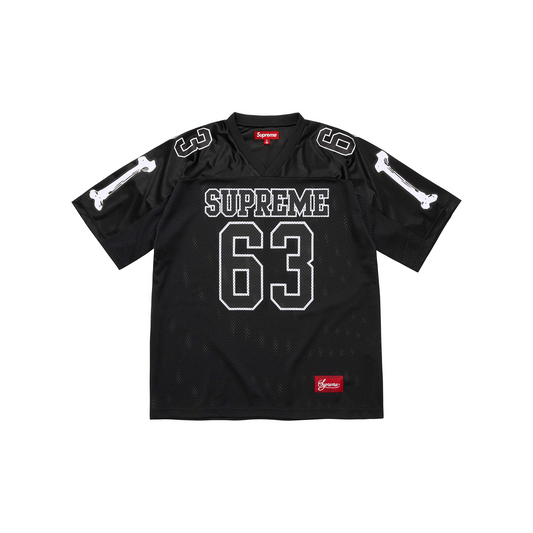 Supreme Bones Football Jersey Black (FW25)