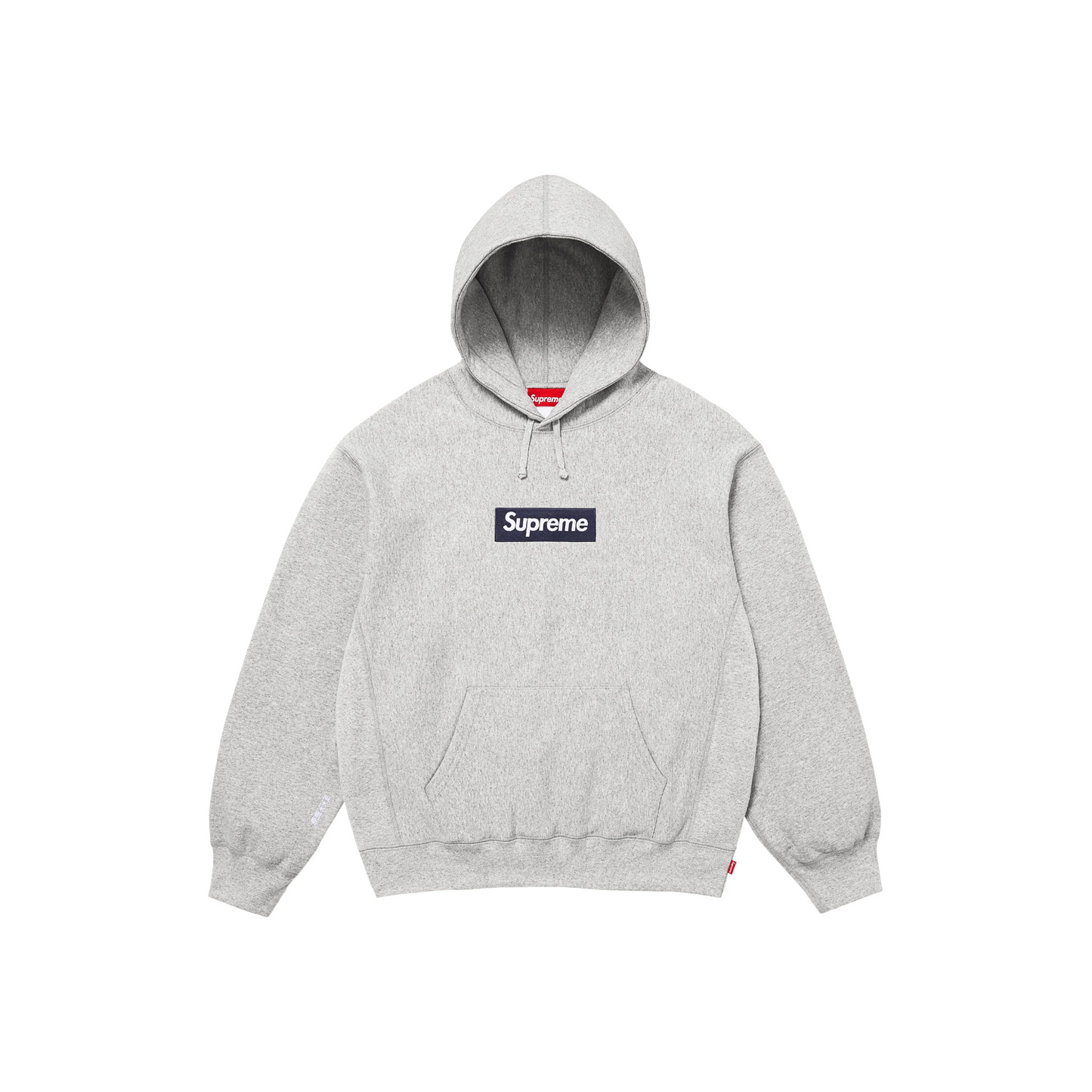 Supreme Box Logo Hoodie Heather Grey (FW25)