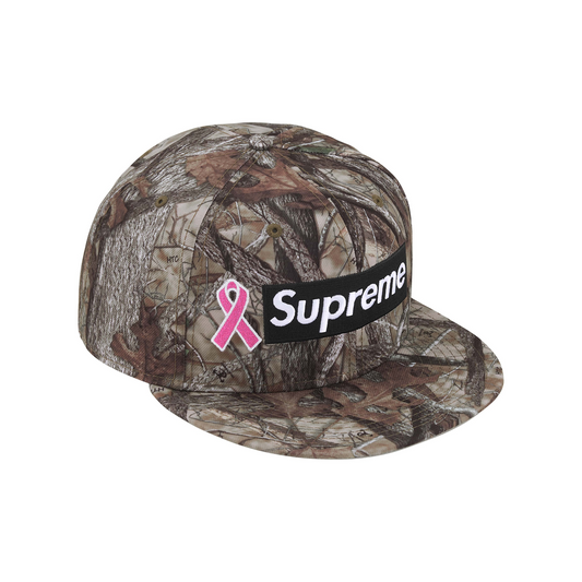 Supreme Breast Cancer Awareness Box Logo New Era® Cap TrueTimber® HTC Fall Camo (FW25)