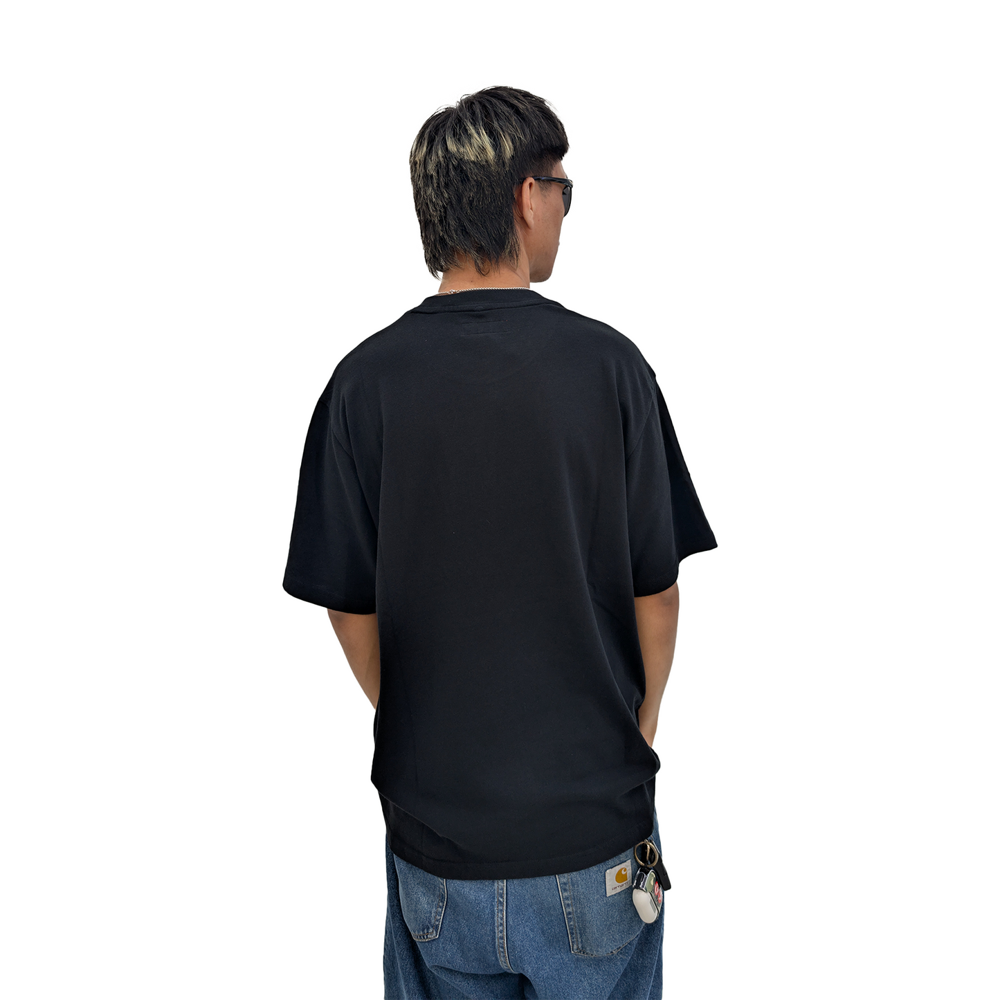 Supreme Capital S/S Tee Black (SS25)