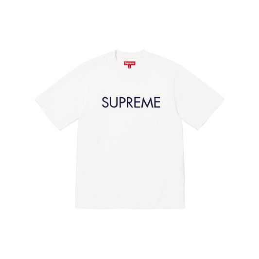 Supreme Capital S/S Tee White (SS25)