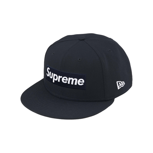 Supreme Championship Box Logo New Era Cap Navy (SS25)