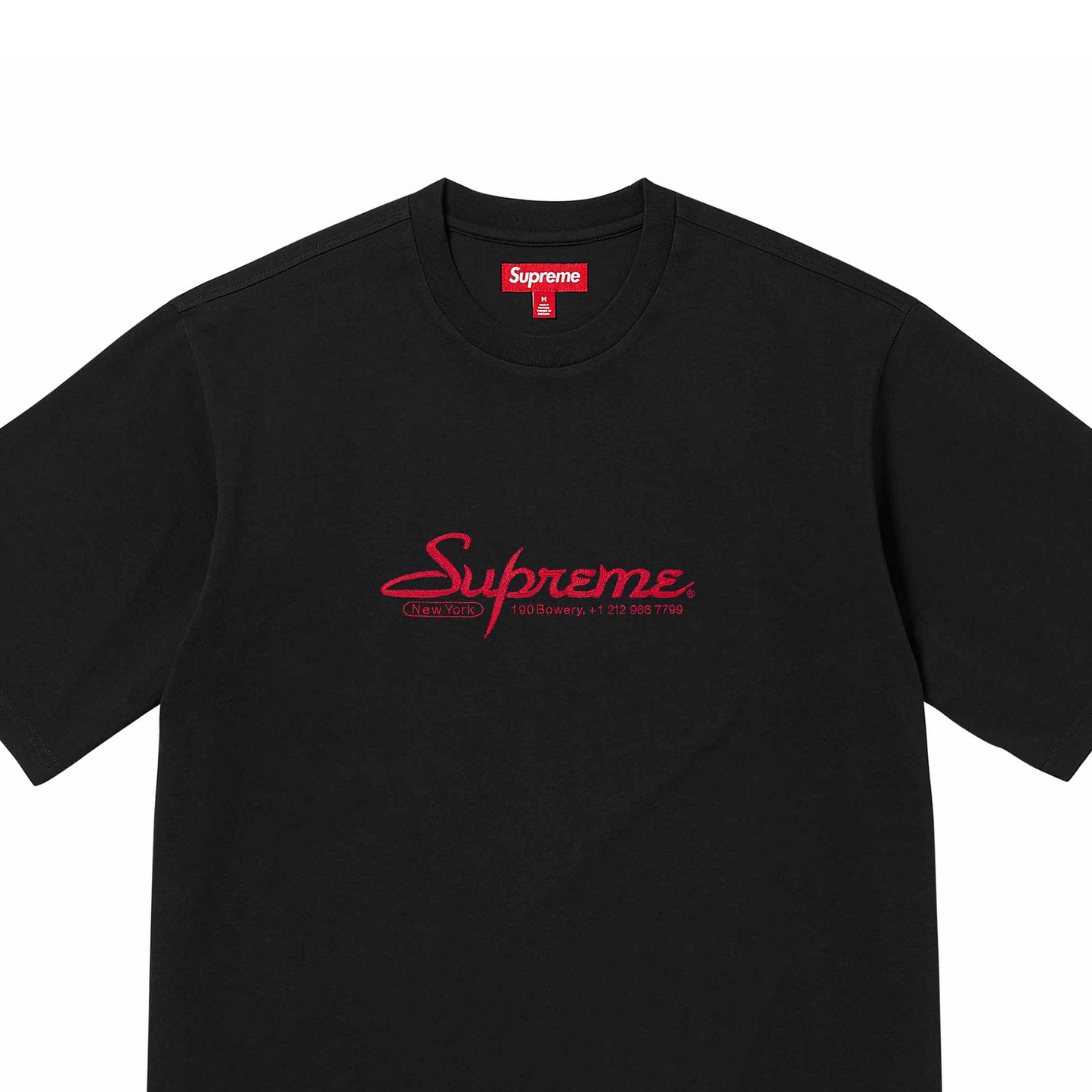 Supreme Contact Tee Black (SS24)