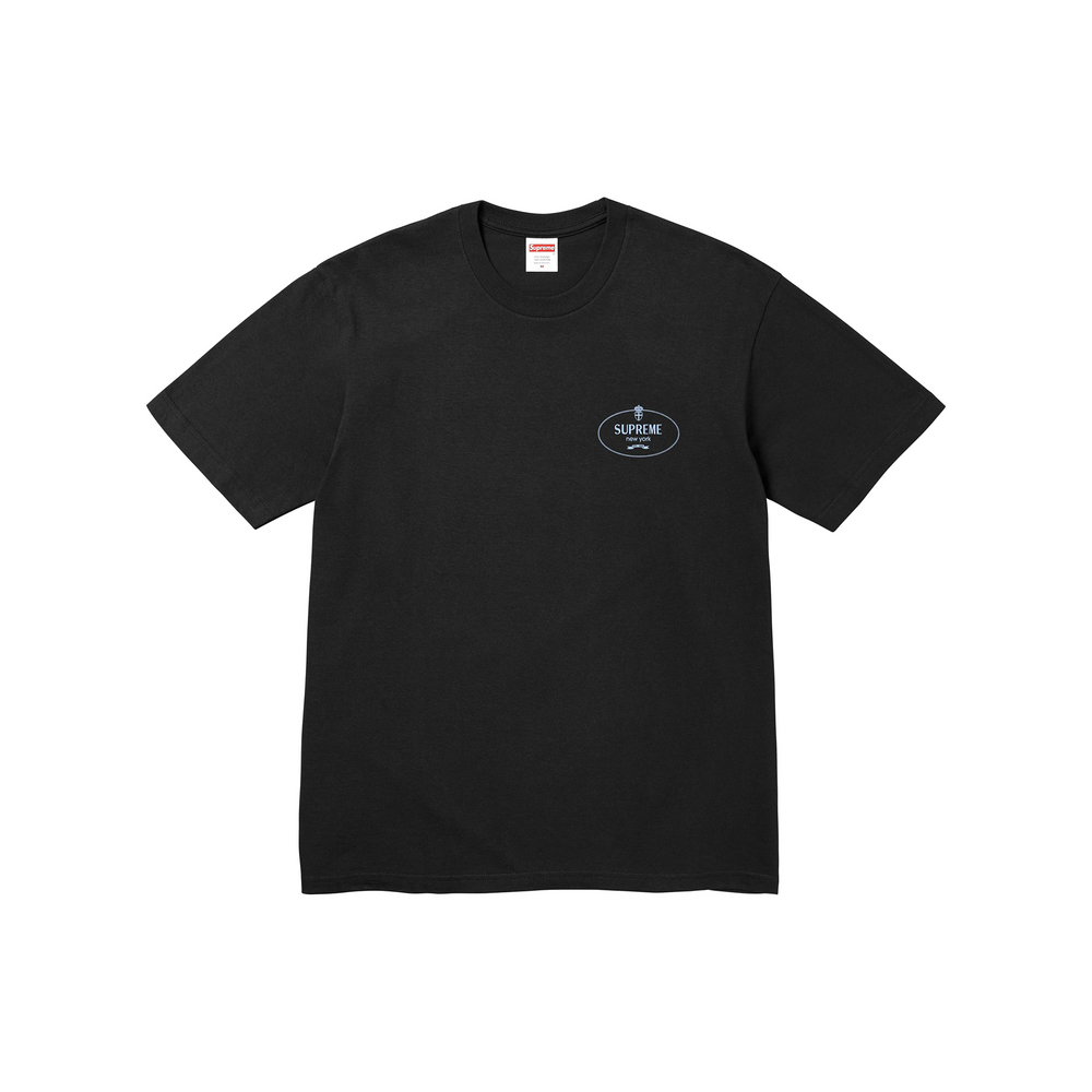 Supreme Crest Tee Black (FW24)